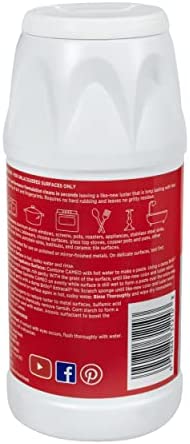 Brillo Cameo Cleaner, Perfect on Aluminum, Stainless Steel, Copper, Brass & Porcelain, No Scratch Formula 10 Ounce (Pack of 1)