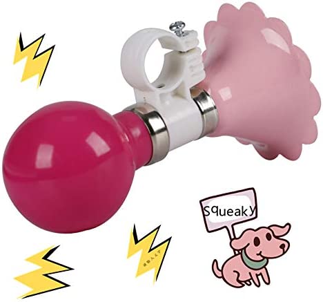 CHILDHOOD Kids Bike Horn Children Bicycle Bell for Girls or Boys (Pink)