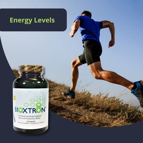 Bioxtron Natural AFA Stem Cell Supplement-120 Capsules (1) - Regenerate Tissue and Cells- Joint Pain - Fatigue - Low Defenses