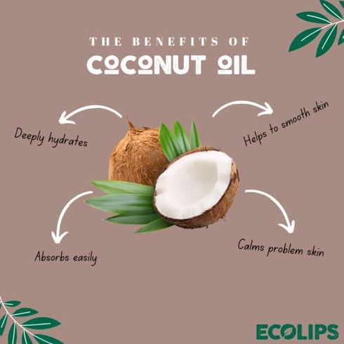 Eco Lips Lip Food - Nutrient Dense & Organic Lip Balm (Nourish, Plump and Protect)