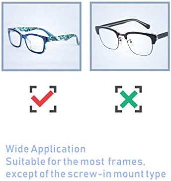Silicone Eyeglass Nose Pads Sticky, Hypo-allergenic Adhesive Nose Grips for Glasses and Sunglasses 12 Pairs