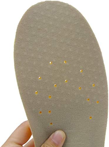 Happystep Shoe Insoles, Orthotic PU Memory Foam Insoles, Comfort Insoles Providing Arch Support, Cushioning, and Shock Absorption, Plantar Fasciitis Foot Pain Relief for Men and Women for Everyday Use (US M: 6-8 or W: 7-9)