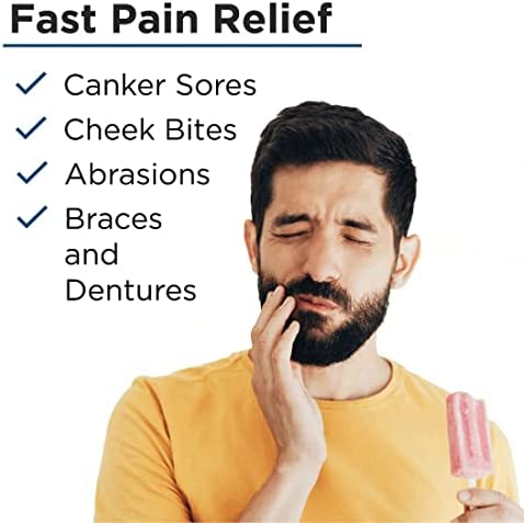 CUROXEN Mouth Sore Relief, Made with All-Natural Ingredients Including Olive Oil, Calendula, Beeswax, Clove Essential Oil, and Cinnamon Oil, Gluten-Free - 0.42 oz