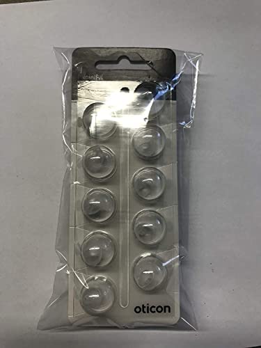 Replacements 10mm Double bass for Oticon (2 Pack)