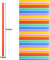 Tomnk 120 Pack Jumbo Smoothie Straws, 10.3 Inch Straws Disposable Milkshake Straws Extra Long