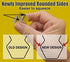 Patio, Lanai and Garage Window Screen Installer Clips (20 Pack Clips)