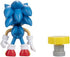Sonic The Hedgehog 4-Inch Action Figure Classic Sonic with Spring Collectible Toy