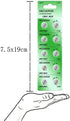 SKOANBE 40PCS AG3 LR41 392 384 192 1.5V Button Coin Cell Battery