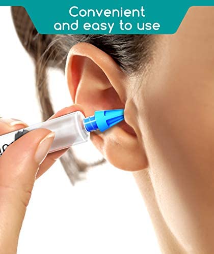 Medi Grade Ear Cleaner Ear Wax Remover - Ear Wax Removal Kit with 3X Soft Quad-Stream Tips. Clean Ears Naturally with Our Reusable Ear Cleaning Kit & Earwax Removal Tool for at-Home Ear Wax Removal