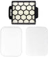 Dttery 4 Foam + Felt, 2 HEPA Filters kit Replacement for Shark Navigator Pet Pro ZU60, ZU62, Pet Plus NV251, NV255, Swivel Pro NV150, NV151 Upright Vacuum, Part 1238FT60 1239FT60