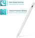 2022 iPad Pro 12.9-Inch 5th/4th/3rd Generation Stylus Pen with Palm Rejection, Active Stylus Plastic Tip Digital Smart Pencil for Apple iPad Pro 12.9" Good for Drawing and Writing