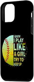 iPhone 12 mini Softball Phone Case