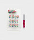 Beautia 3PACK 72tips So Cute Junior False Fake Nails With Glue for Kids