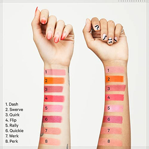 Milk Makeup Lip and Cheek Tint - Pigmented Cream Stick - Natural Vegan Formula - 0.21 Oz (WERK-Dusty Rose)