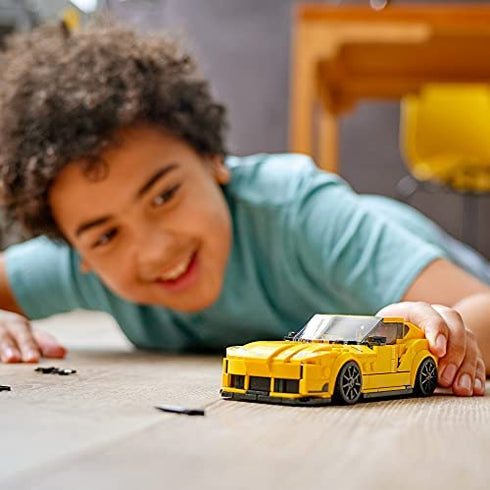 LEGO Speed Champions Toyota GR Supra 76901 Building Toy Set for Kids, Boys, and Girls Ages 7+ (299 Pieces)