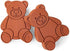 Fox Run Brown Sugar Bear, Set of Two Keeper and Saver, 1 pack
