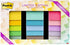 Post-it Super Sticky Notes, Limited Edition Color Collection, 3x3 in, 15 Pads/Pack, 45 Sheets/Pad (654-15SSALL)