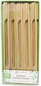Restaurantware 6-inch Bamboo Paddle Skewers: Perfect for Serving Appetizers and Cocktail Garnishes - Natural Color - Retail Pack - 500ct - Biodegradable and Eco-Friendly