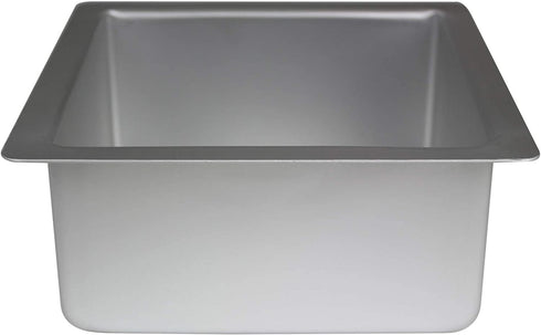 PME Professional Aluminum Baking Pan, Square 8in X 4in, Standard