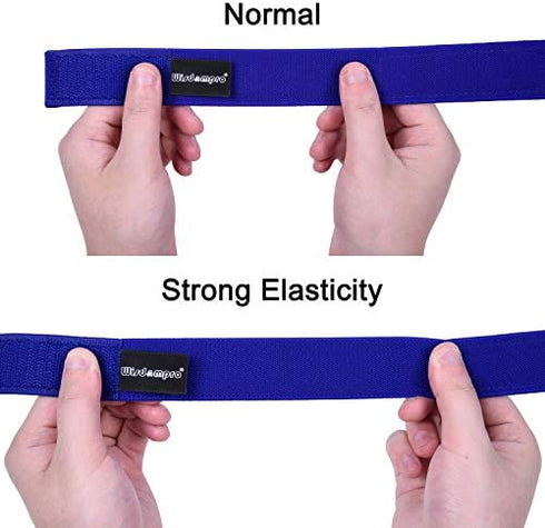 Wisdompro Ankle Strap, 1 Pair Polyester Blousing Garters Trousers Boots Blouses Strap with Hook and Loop for Waders, Fly, Fishing, Hunting, Hiking, Cycling, Gardening, Military Uniforms