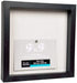 Studio Decor Heavy Duty Wood Frame 1" Depth Shadow Box Display Case Nursery Wedding Graduation (Black, 9"x9")