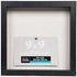 Studio Decor Heavy Duty Wood Frame 1" Depth Shadow Box Display Case Nursery Wedding Graduation (Black, 9"x9")