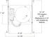 Juno Lighting Group IC23- Contractor Select LEDT24 IC23-LEDT24 IC New Construction 6IN 120V Recessed Housing