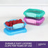 Sistema Lunch Collection Food storage containers, Blue, Green, Pink