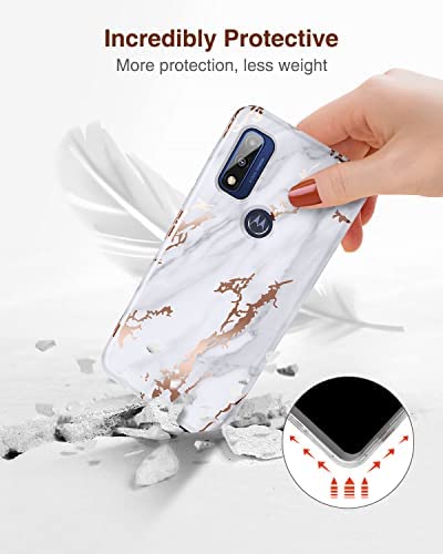SURITCH Compatible with Moto G Pure Case, Built-in Screen Protector for Motorola Moto G Pure Phone case, 360° Full-Body Protective Shockproof Cover