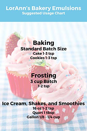 LorAnn Hazelnut Bakery Emulsion, 4 ounce bottle