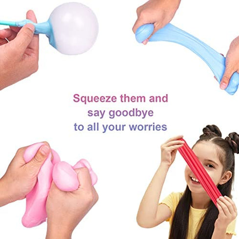 DUJUANHUA Slime Kit with 11 Pack Butter Slime,Include Watermelon, Coffee, Stitch, Peachybbies Slime Charms etc, Soft Stretch and Non-Sticky, DIY Scented Slime Toy, Stress Relief for Girls and Boys