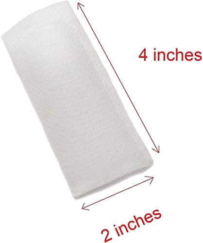 Rosin Press Bags 2x4 inch | 40 Pack | 1 x Wax Carving Tool | 3 x Parchment Papers | Premium Nylon Filter Press Bags for Heat Press | Double-Stitch | Reusable (90 micron)