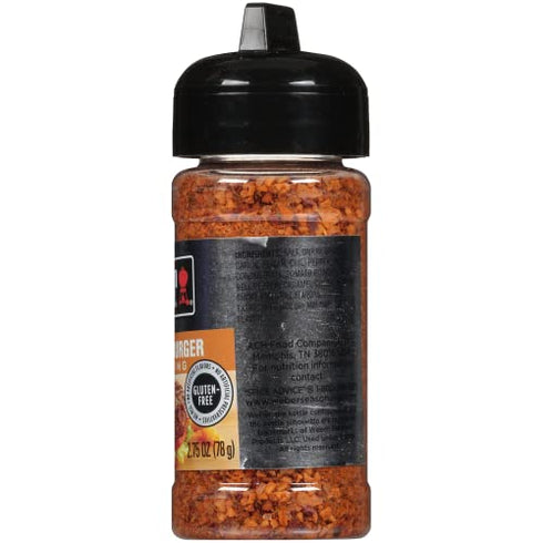 Weber Gourmet Burger Seasoning, 2.75 Ounce Shaker