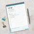 To Do List Notepad by ScribeTime Goods - Things To Do Notepad - Daily To Do List Planner - To Do Planner - Daily Planner Notepad - Made in the USA - Checklist Notepad - Task Pad - 6" x 9", 50 pages
