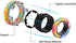 3PCS Magnetic Rings Fidget Toy Set, Idea ADHD Hand Exerciser Fidget Toys, Adult Fidget Magnets Spinner Rings for Anxiety Relief Therapy, Fidget Pack Great Gift for Adults Teens Kids