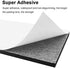 Foam Insulation Neoprene Sheets with Adhesive,Multi-Function Soundproof Large Marine Closed Cell Neoprene Rubber Roll (W?12 Inch T:1/8 Inch L:59 Inch,Black)