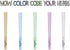 Trippie Day Colorful 1 1/4 Pre rolled cones | 50 Pack | 10 each in Blue, Brown, Green, Pink & White color | Slow burning | 84mm | Packaged for gifting in a Red wooden box