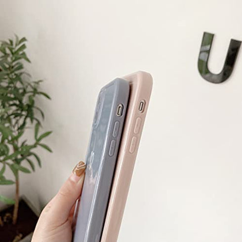 HJWKJUS Compatible with iPhone 7/8/SE 2020/SE 2022 Case for Women Girls, Cute Love Heart Pattern Soft Slim TPU Protective Bumper Phone Case for iPhone 7/8/SE 2020 4.7?-Pink