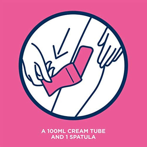 Veet Hair Removal Cream Sensitive Skin with Aloe Vera & Vitamin E (100ml)