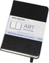 Moleskine Art Watercolor Notebook, Hard Cover, Pocket (3.5" x 5.5") Plain/Blank, Black, 60 Pages