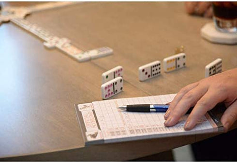 Regal Games Official Scorepad, Mexican Train Dominoes, Chicken Foot, 100 Sheets