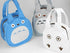 My Neighbor Totoro Die Cut Lunch Bag with Zip Closure - Totoro Grey
