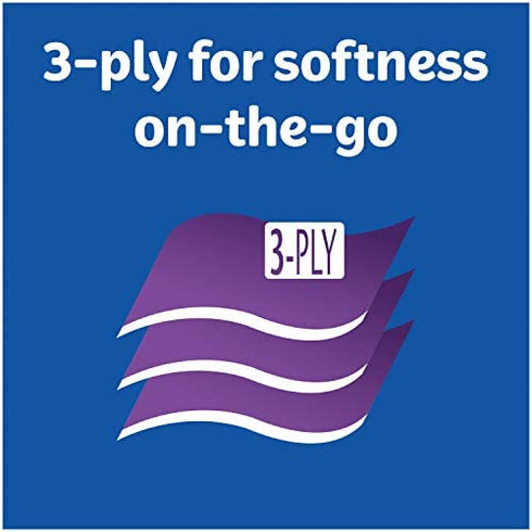 Kleenex Go Pack Facial Tissues, 10 Count, (Pack of 3)