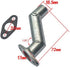 JRL 32mm Offset Intake Manifold & Gasket for Carb 49 66 80cc Motorized Bicycle Steel