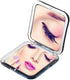 Miss Sweet Compact Mirror for Purse Pocket Mirror True Image&10X Magnification (Black)