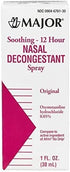 Nasal Decongestant Pump Mist Spray 12hr Oxymetazoline HCL 0.05% 30ml (3)