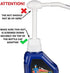 Slippery Pete Fluid Pump for Gallon Bottles and Wide Mouth Quart Bottles (Not for Standard Quart Bottles) - Transfer Gear Oil, Transmission and Differential Fluid, Antifreeze with This 30cc Hand Pump