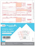 Blue Summit Supplies 1099 NEC Tax Forms 2022 with 25 Self Seal Envelopes, 25 4 Part Tax Forms Kit, Compatible with QuickBooks and Accounting Software