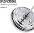 Candle Thermometer for Candle Making - DIY Wax Candle Making Supplies - Ideal Candle Making Thermometer with Clip and 300mm Stainless Steel Probe