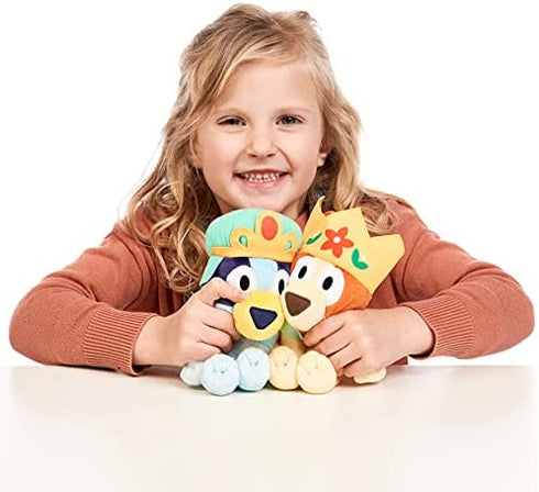 Bluey Friends - Royal Bluey & Bingo Plush Bundle Pack